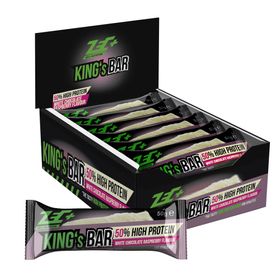 ZEC+ KING’S BAR Proteinriegel White Chocolate Raspberry