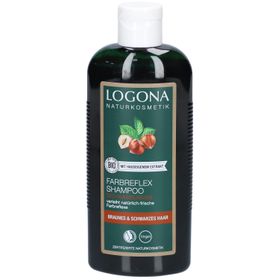 LOGONA FARBREFLEX SHAMPOO BRAUN-SCHWARZ BIO-HASELNUSS