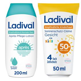 Ladival® Kinder Sonnencreme LSF 50+ & Après Pflege Milch