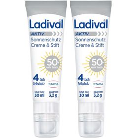 Ladival Aktiv Sonnenschutz Creme & Stift SPF 50+