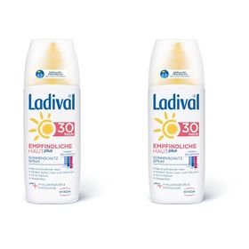 Ladival® Empfindliche Haut plus pflegendes Sonnenschutz Spray LSF 30 mit Hyaluronsäure & Photolyase
