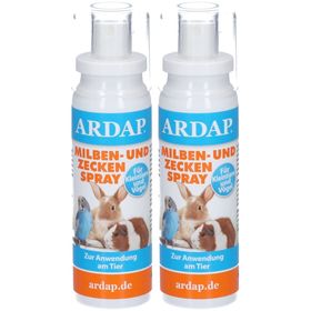 ARDAP Milben- und Zeckenspray für Kleintiere und Vögel