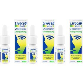 Livocab direkt Nasenspray bei Allergien, z.B. Heuschnupfen, Hausstaubmilben- oder Tierallergie