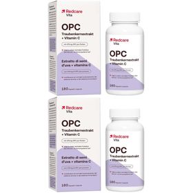 Redcare Vita OPC Traubenkernextrakt + Vitamin C