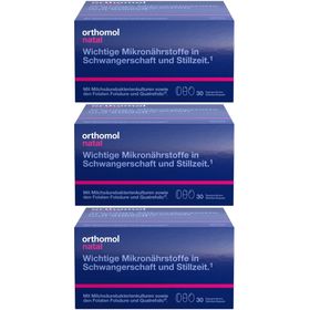 Orthomol Natal Tabletten/Kapseln - Mikronährstoffe für Schwangerschaft und Stillzeit