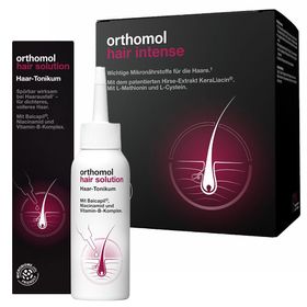 Orthomol Hair Intense Kapseln + Orthomol Hair Solution Set
