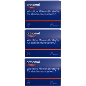Orthomol Immun - Mikronährstoffe zur Unterstützung des Immunsystems - mit Vitamin C, Vitamin D und Zink - Granulat