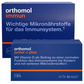 Orthomol Immun + Orthomol junior C plus
