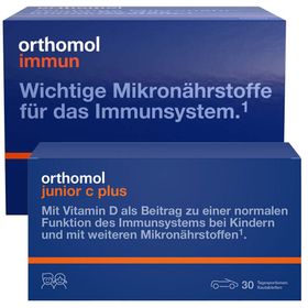 Orthomol Immun + Orthomol junior C plus