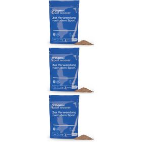 Orthomol Sport recover - Regeneration nach dem Ausdauersport - Eiweißpulver mit BCAA und Zink - Schokoladen-Geschmack - Pulver