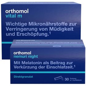 Orthomol Vital m + Orthomol Nemuri night