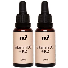 nu3 Vitamin D3 + K2 - Jetzt 20% mit dem Code 1025NU3DE sparen*