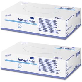 Peha-soft® nitrile guard puderfrei unsteril Untersuchungshandschuhe Gr. S 6 - 7