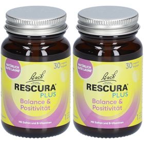 Bachblüten Original RESCURA® PLUS Balance & Positität Kapseln mit Safran