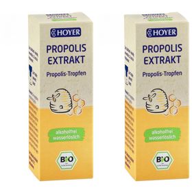 HOYER Propolis Extrakt Bio alkoholfrei wasserlöslich