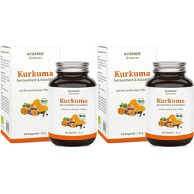 Acurmin® ferment BIO Kurkuma Kapseln - fermentiert und bioaktiv