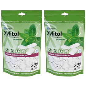 miradent Xylitol Zahnpflegekaugummi Spearmint