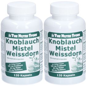 Knoblauch Mistel Weissdorn
