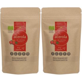 Acerola 100 % Bio natürliches Vitamin C Lutschtabletten