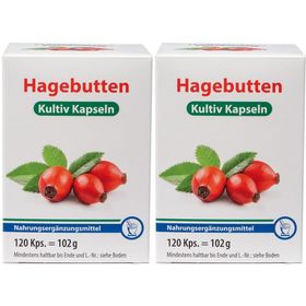Hagebutten-Kultiv Kapseln