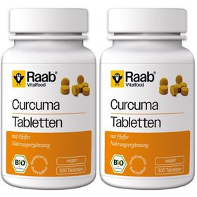 Raab Vitalfood® Naturland Bio Curcuma Tabletten