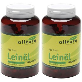 allcura Leinöl Kapseln
