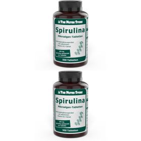 Spirulina Mikroalgen-Tabletten