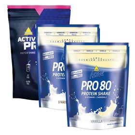 Inkospor Active Pro 80 Vanille + Inkospor Active Pro 80 Himbeere-Joghurt + Inkospor Active Pro 80 Stracciatella