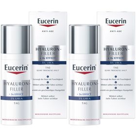 Eucerin Hyaluron-Filler 5% Urea Tagespflege – mildert sichtbar Falten und spendet intensive Feuchtigkeit - Jetzt 20% sparen mit Code "eucerin20"
