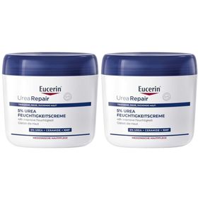 UreaRepair PLUS Feuchtigkeitscreme 5% – Pflegecreme für trockene bis sehr trockene Haut - Jetzt 20% sparen mit Code "eucerin20"
