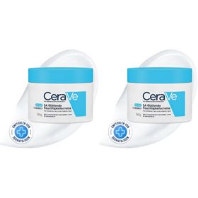 CeraVe SA Urea Glättende Feuchtigkeitscreme bei trockener, rauer und unebener Haut am Körper
