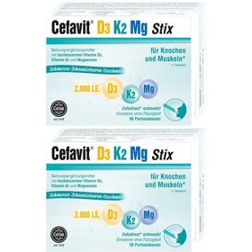 Cefavit D3 K2 Mg 2000 I.E. Stix