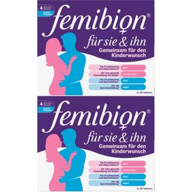 Femibion für Sie & Ihn – Tabletten zur Unterstützung bei Kinderwunsch