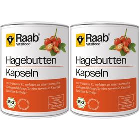 Raab Vitalfood® Bio Hagebutten Kapseln
