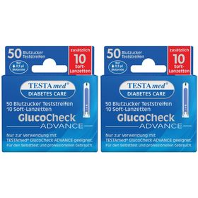 TESTAmed® GlucoCheck Advance Teststreifen