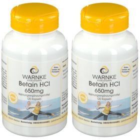 Betain HCL 650 mg