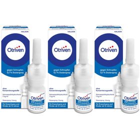 Otriven gegen Schnupfen 0,1 % Nasenspray (Dosierspray) ohne Konservierungsstoffe
