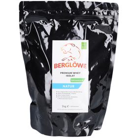 Berglöwe Premium Wheyprotein Isolat Natur laktosearm
