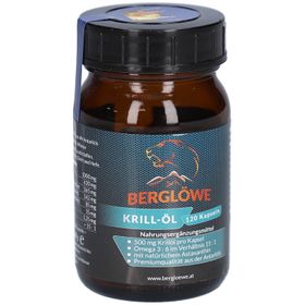 Berglöwe Krill-Öl Omega-3 Kapseln