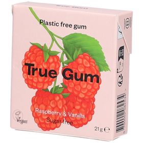 True Co. Ture Gum Himbeere & Vanille Kaugummi