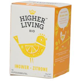 Higher Living™ Bio Ingwer-Zitrone Tee