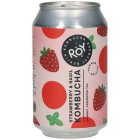 ROY Strawberry & Basil Kombucha