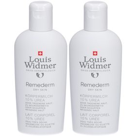 Louis Widmer remederm Körpermilch 10% Urea unparfümiert