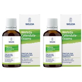 Weleda Calendula-Essenz hilft bei Wunden und oberflächennahen Entzündungen der Haut