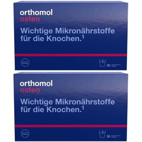 Orthomol Osteo - Mikronährstoffe für die Knochen - Nahrungsergänzungsmittel mit den Vitaminen C, D und K sowie Zink - Granulat