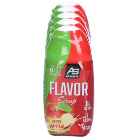 all stars Flavor Getränkesirup ohne Zucker - Red Apple