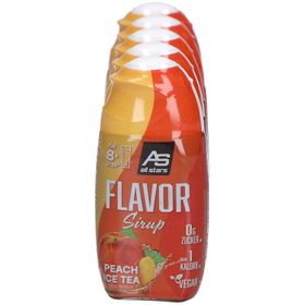 all stars Flavor Getränkesirup ohne Zucker - Peach Ice Tea