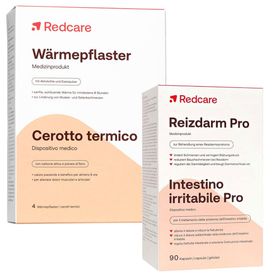 Redcare Wärmepflaster + Redcare Reizdarm Pro