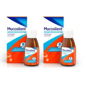 Mucosilent gegen Reizhusten | Hustenstiller | Langanhaltend | Ab 2 Jahren