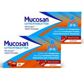 Mucosan® Lutschtabletten - Lindern Hustenrei